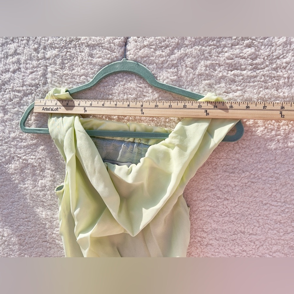 Vivienne Westwood Pastel Green Crowl neck pencil dress - Picture 5 of 11